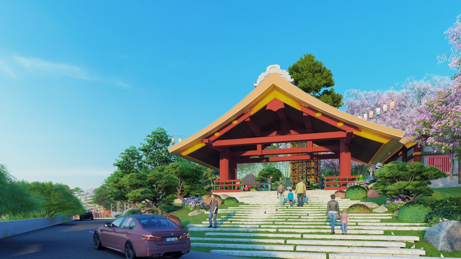 Novaworld Ho Tram - Binh An Morito, Sakura Beach - Master plan - 8